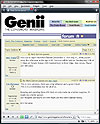Herb Zarrow discussed on the Genii Forumn
